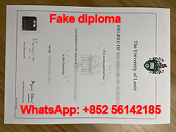 Fake University of Leeds diploma for sale