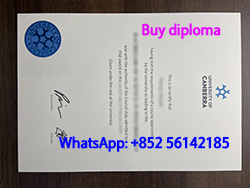 Buy a fake University of Canberra diploma