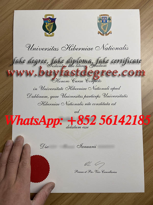 National University of Ireland diploma. NUI degree