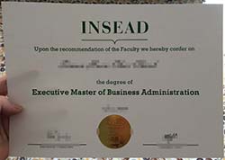 出售高质量INSEAD文凭证书，buy I