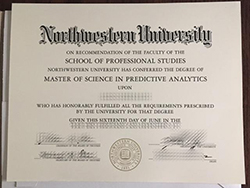 fake Northwestern University diploma, 出售