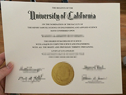 buy UC Los Angeles fake diploma, 出售加州