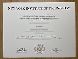 出售纽约理工学院文凭证书。 F