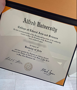 How to Make An Alfred University Diploma?