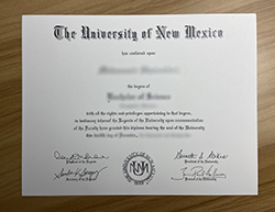 Duplicate University of New Mexico Diplom