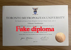 Receive your Toronto Met diploma ASAP.