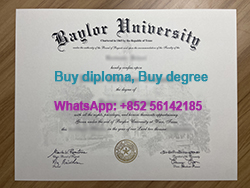 Inquiry Baylor University diploma charge.