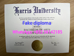 Buy a fake Harris University diploma