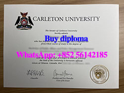 Buy a fake Carleton University diploma.
