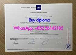 How to buy a fake Université libre de Br
