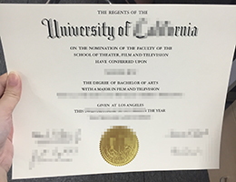 加利福尼亚大学文凭办理，美国文