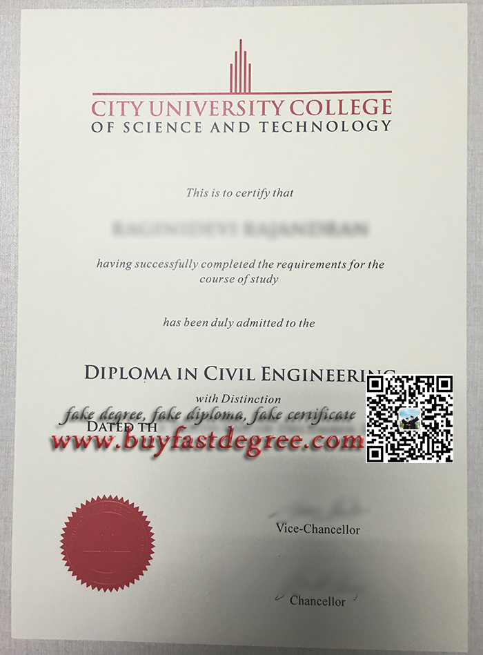 fake City University diploma, fake City University degree, City University degree order