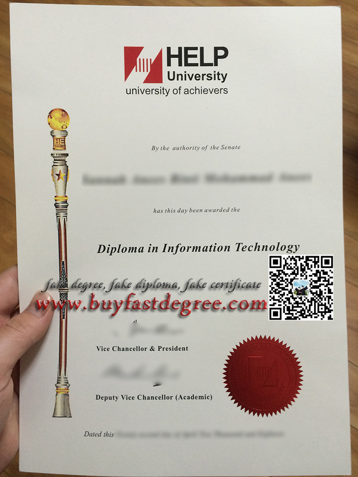 fake HELP University degree, fake HELP University diploma