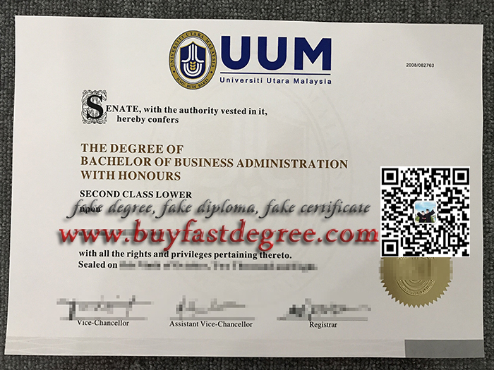 fake UUM diploma, fake UUM certificate