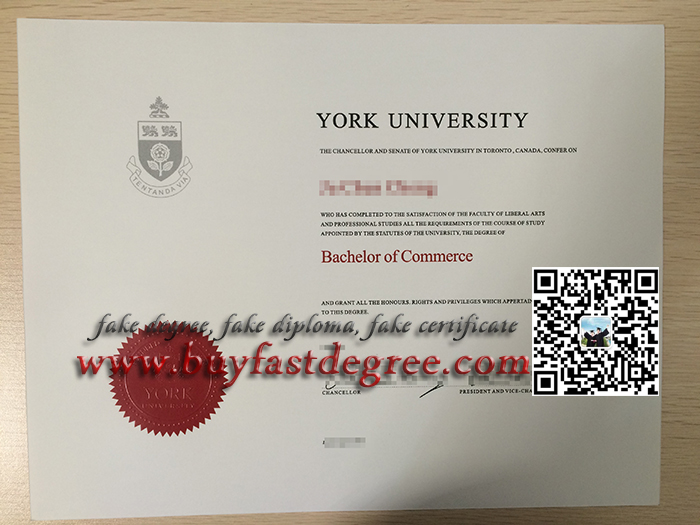 York University diploma order, fake York University degree
