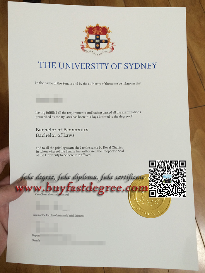 University of Sydney degree order, fake University of Sydney diploma