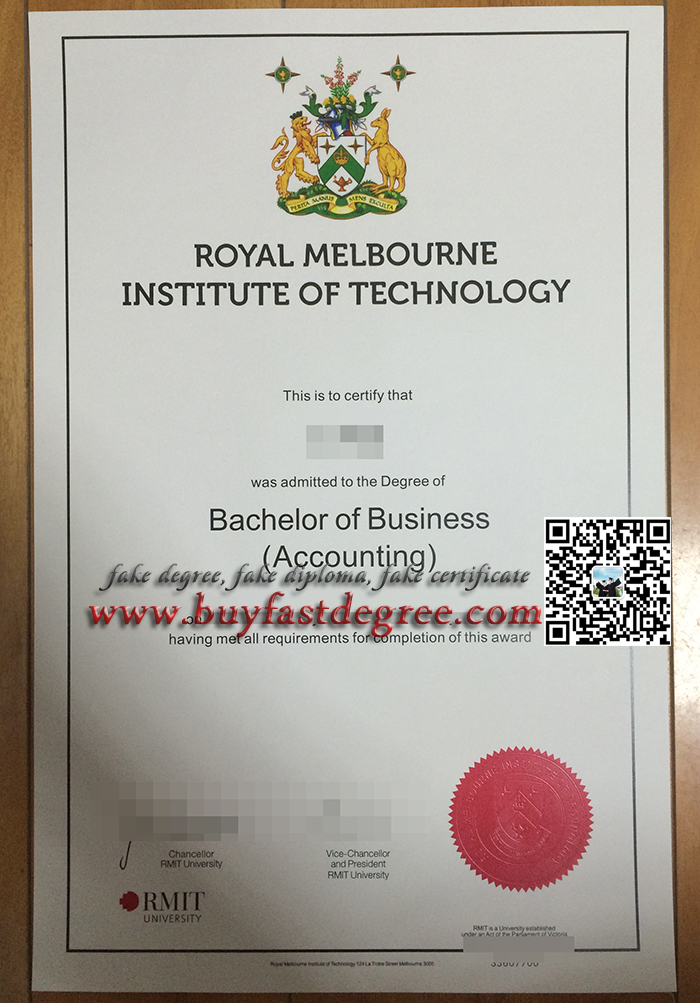 RMIT University degree order, fake RMIT University diploma