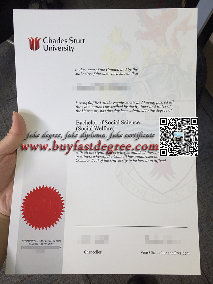 fake Charles Sturt University diploma, fake Charles Sturt University degree