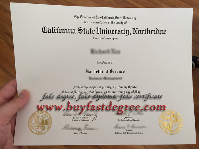California State University，Northridge diploma, California State University，Northridge fake degree