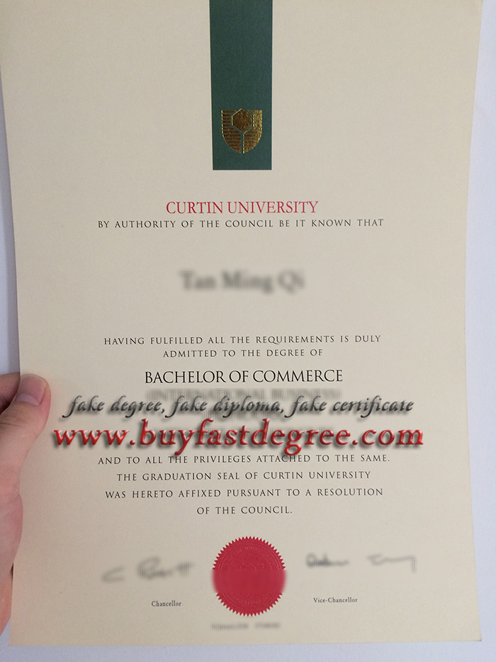 fake Curtin University diploma, buy fake degree