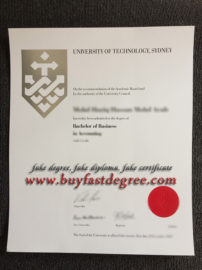 buy fake diploma, fake University of Technology Sydney degree