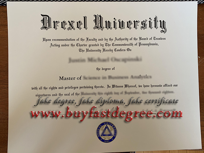 buy Drexel University fake diploma, buy fake degree