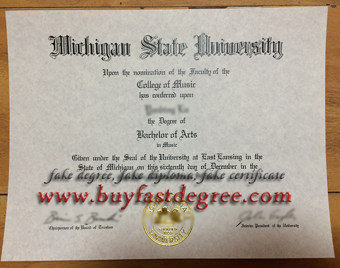 fake Michigan State University diploma, buy fake degree