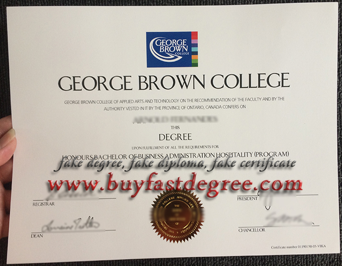 buy George Brown College fake diploma, buy fake degree