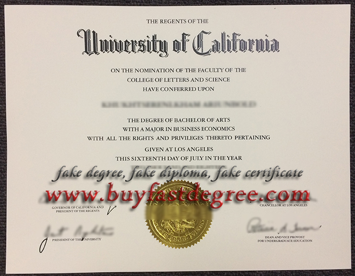 fake UC Los Angeles fake diploma, buy fake degree