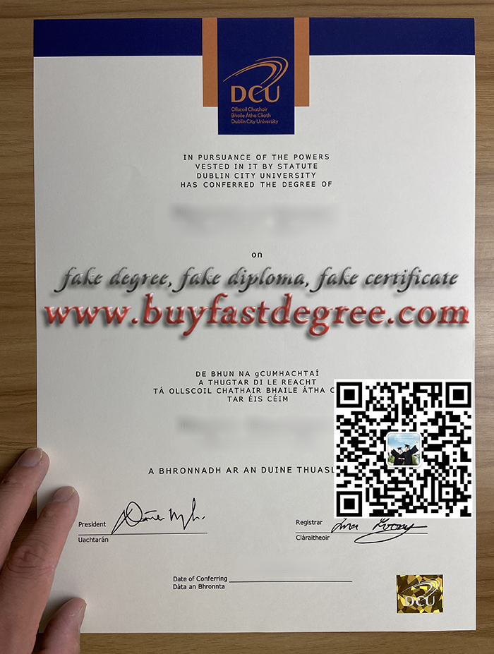 How to reapply for a DCU diploma online？Verify your real degree. How many years did the master's degree program at Dublin City University be completed?