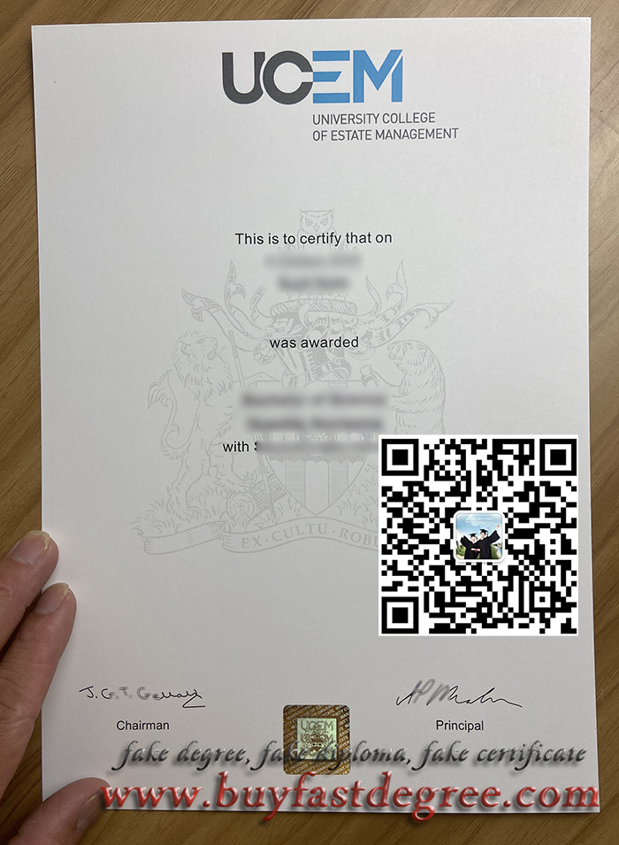 Do you want to get a UCEM diploma? How to buy a fake UCEM diploma in London?