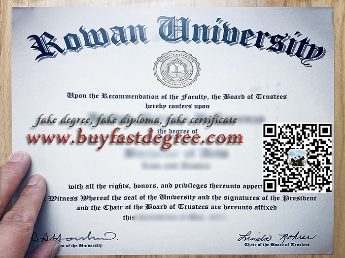  Buy Professor certificate. I have attended Rowan University. Duplicate Diploma from Rowan University.