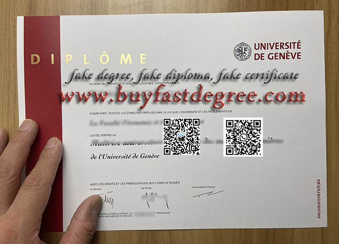 fake UNIGE diploma
