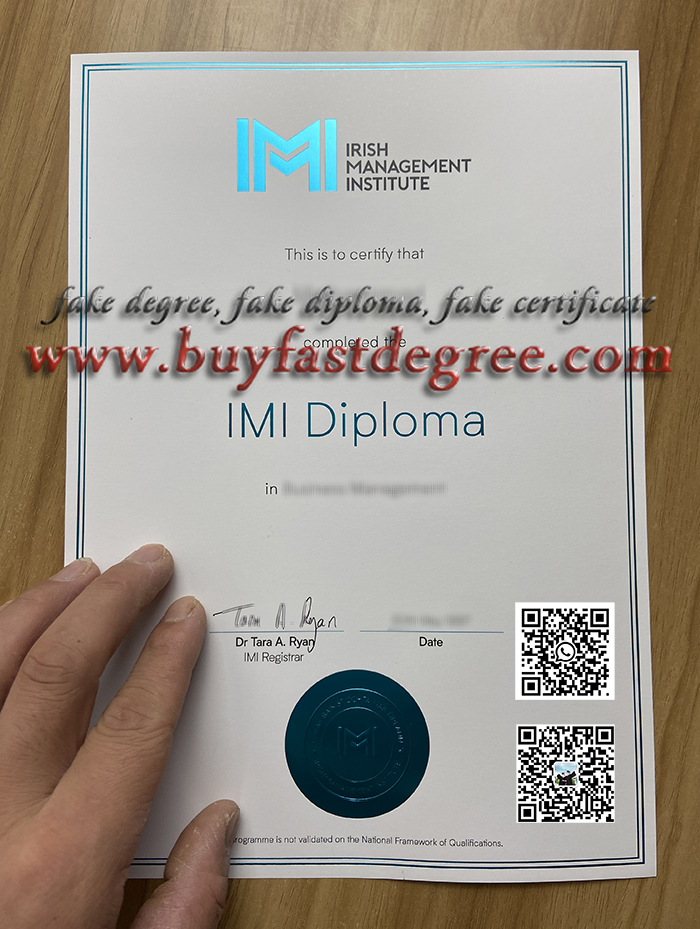 Make Irish Management Institute diploma