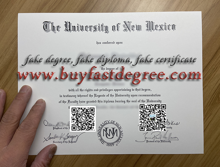 Order a fake UNM diploma