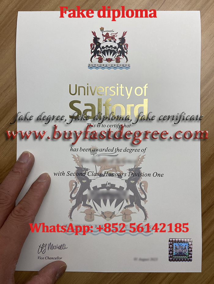 Get University of Salford diploma.