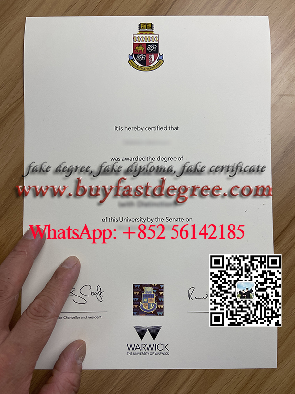 buy a fake University of Warwick diploma