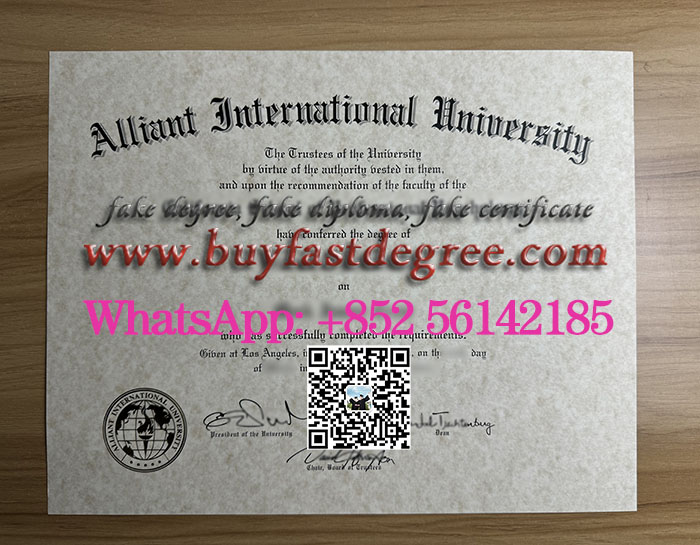 Buy Alliant International University degree