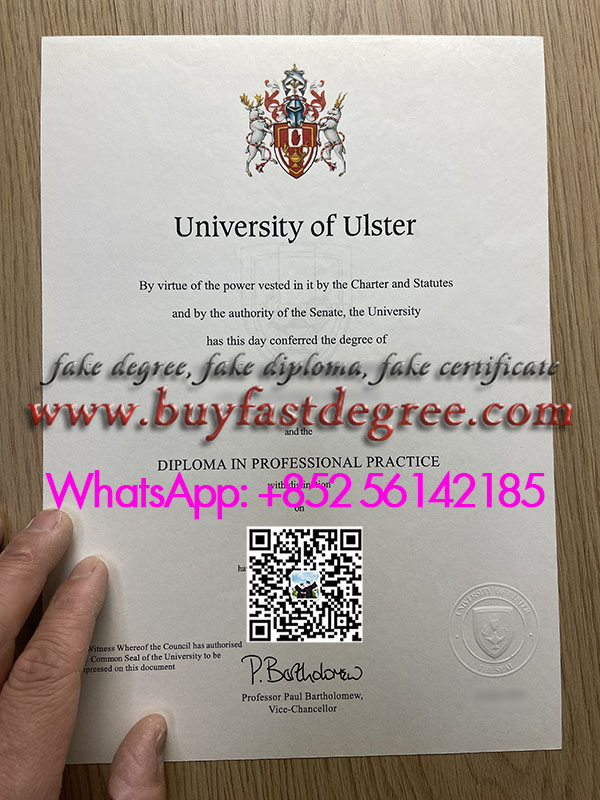 Ulster University degree for sale. 