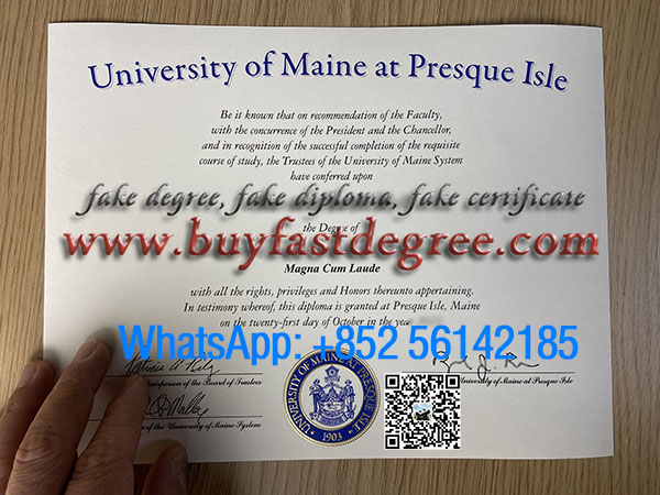 Get my UMaine Presque Isle diploma. 